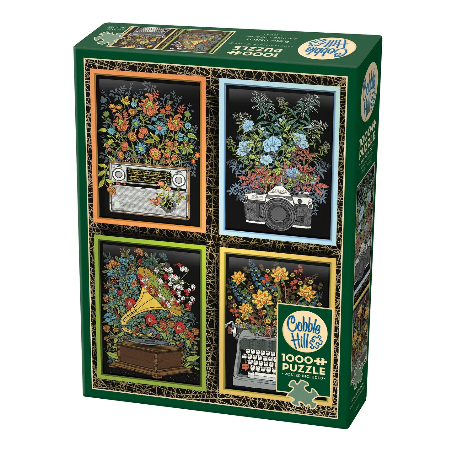 Floral Objects 1000pc Puzzle