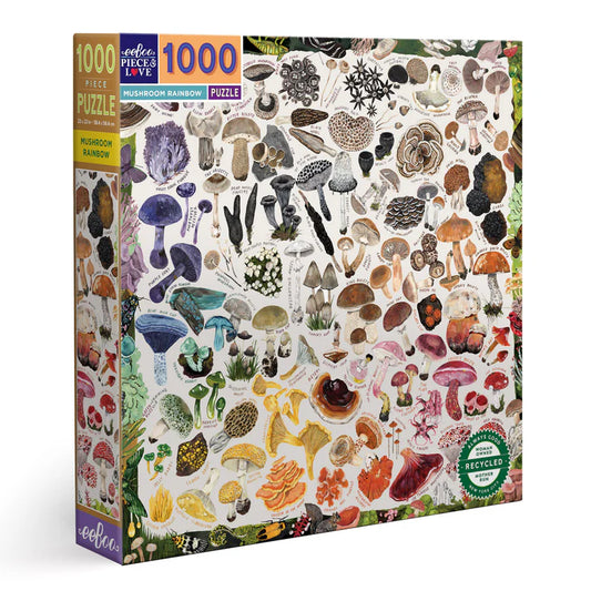 Mushroom Rainbow 1000pc puzzle