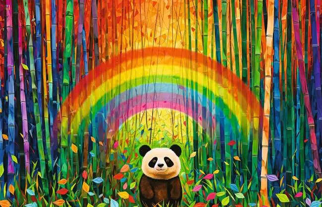 Bamboo Panda 200pc Puzzle