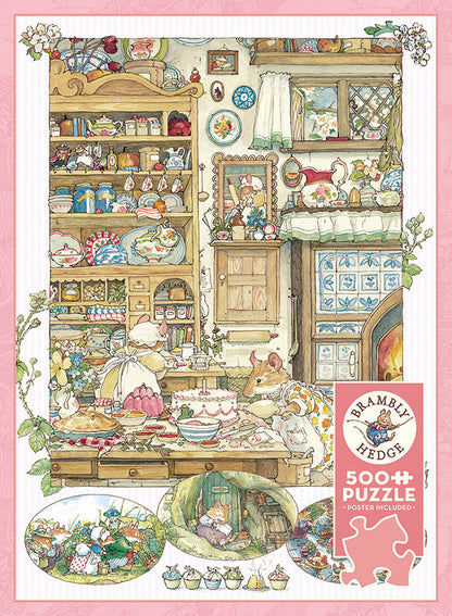 Brambly Hedge Picnic Preparations 500pc Puzzle