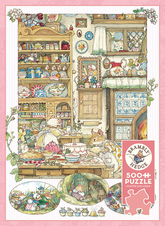 Brambly Hedge Picnic Preparations 500pc Puzzle