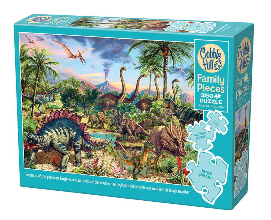 Prehistoric Party (Family) 350pc puzzle