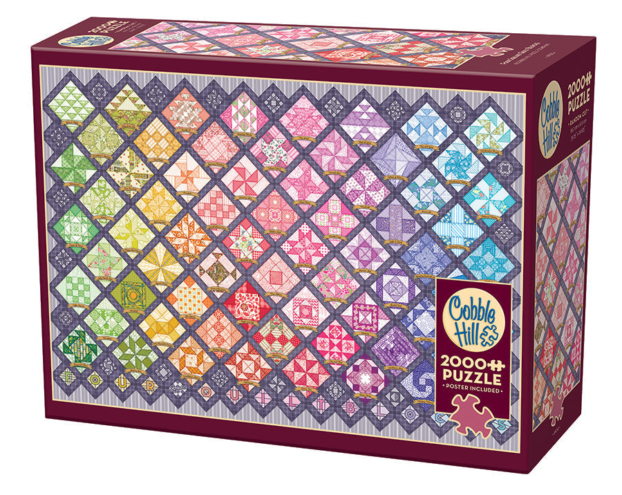 Four Square Quilt Blocks 2000pc puzzle