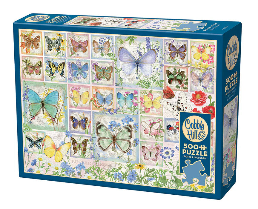 Butterfly Tiles 500pc puzzle