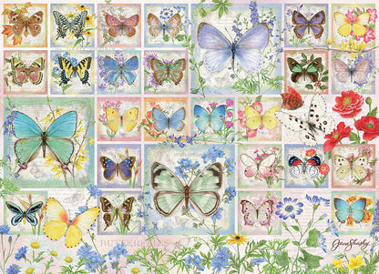 Butterfly Tiles 500pc puzzle