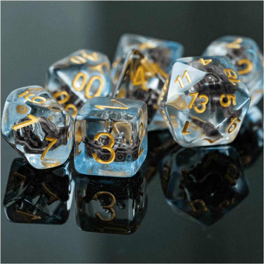 Boat Dice Set - Resin Inclusion