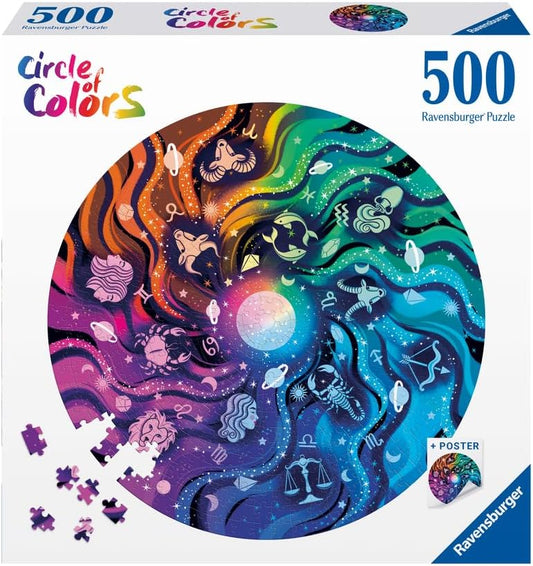 Circle of Color - Astrology 500pc puzzle