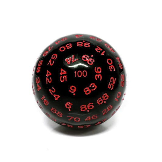 45mm D100 - Black Opaque w/ Red