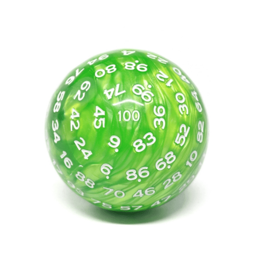 45mm D100 - Green Pearl