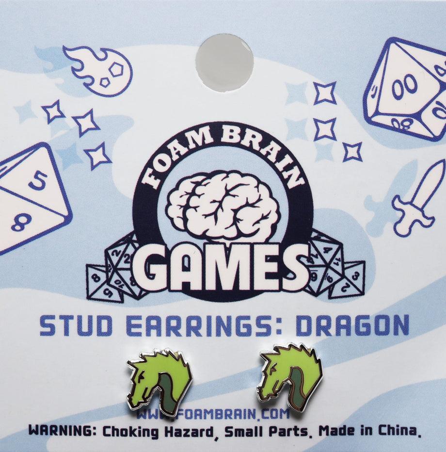 Dragon Stud Earrings