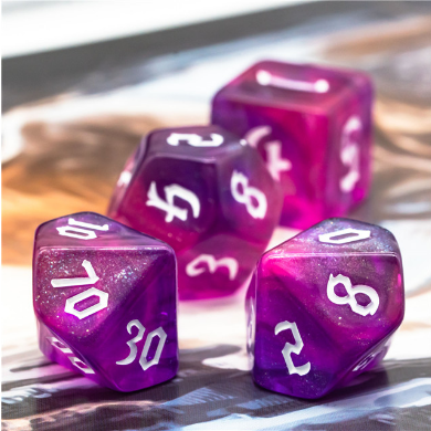 Gravity Elemental Dice Set - Resin