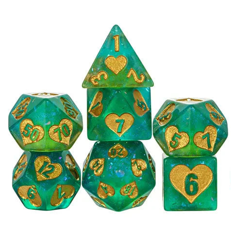 Lovely Stash Dice Set - Resin