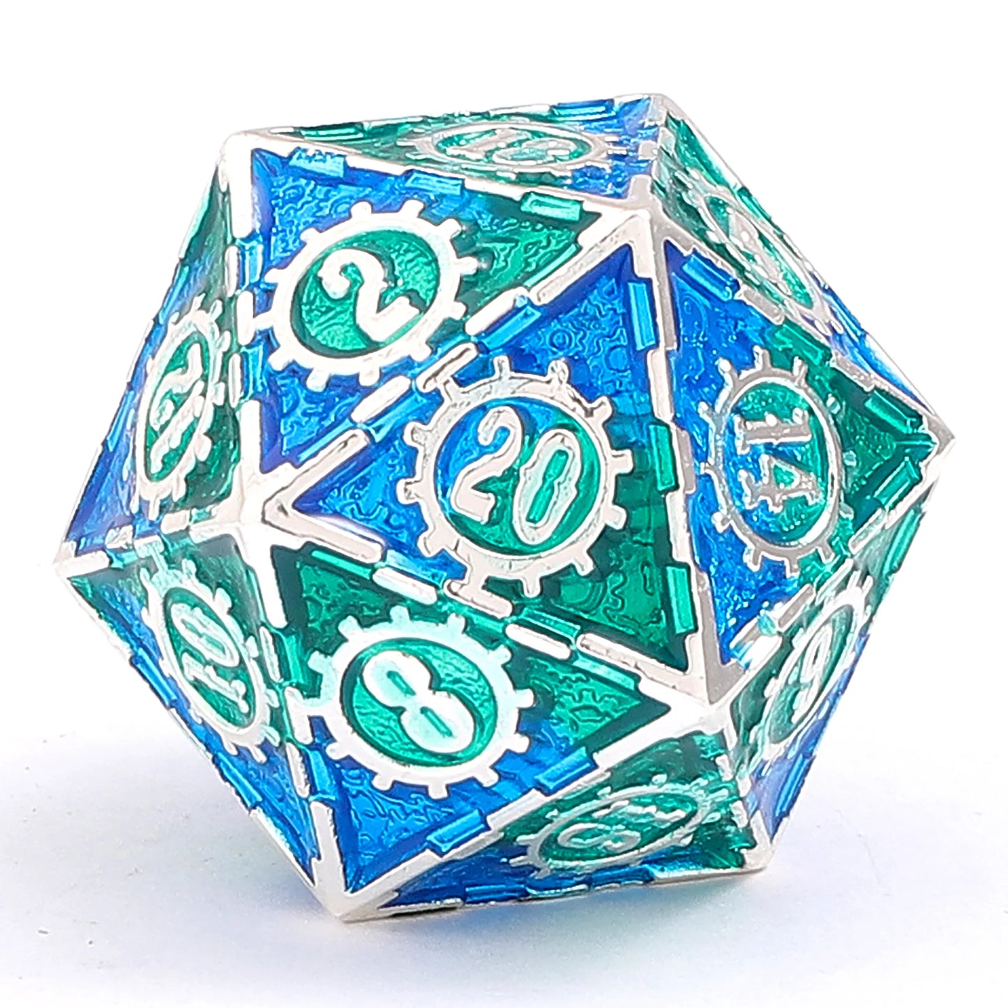 Metal Gear Dice Set -Mermaid's Slither, Solid Metal