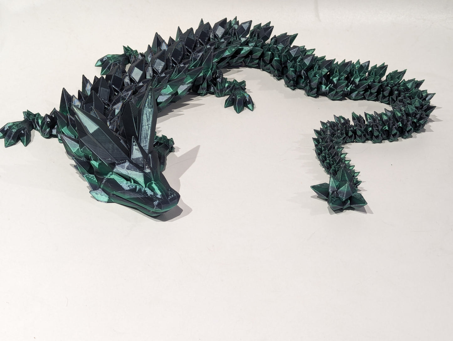 Large 3D Printed Dragon - Spikey