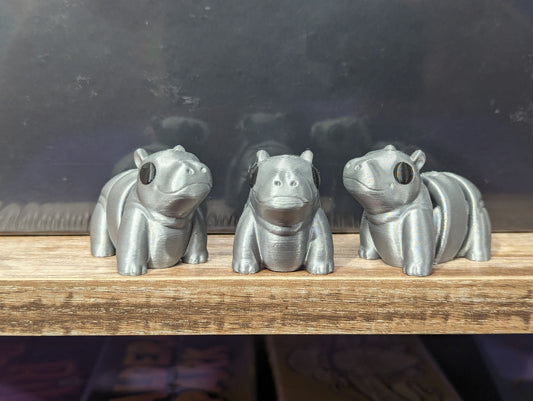 3D Mini Hippo