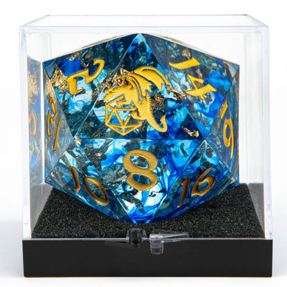 55mm Pirate's Treasure D20 - Sharp Edge Resin