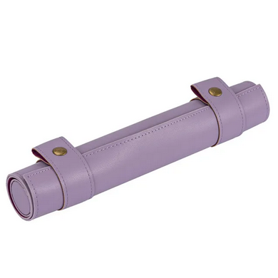 Roll Up Leatherette Dice Matt - Purple