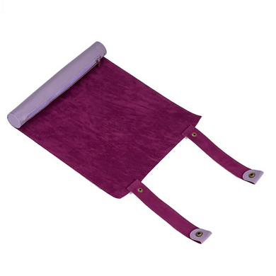 Roll Up Leatherette Dice Matt - Purple
