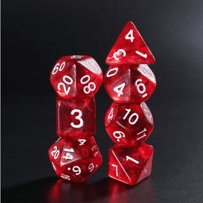 Rabbit's Eye Dice Set - Resin