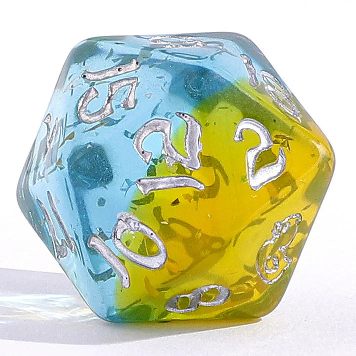 Rubber Duckie Dice Set - Rounded Resin