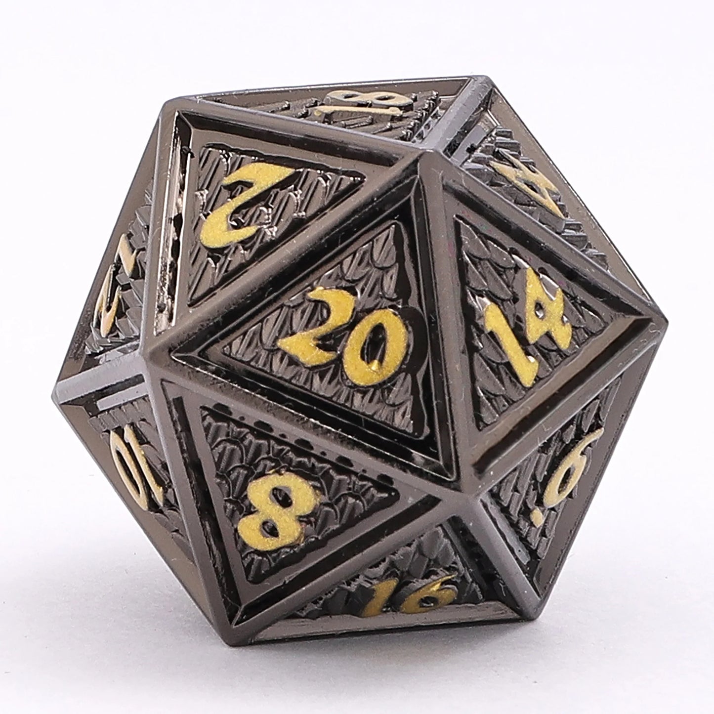 Behemoth Dice Set - Nightscale Philter, Solid Metal