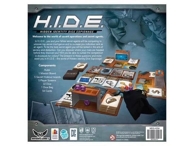 H.I.D.E.: Hidden Identity Dice Espionage Review - Board Game Quest