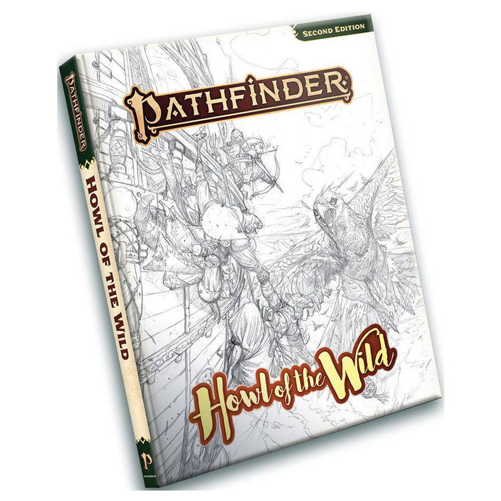 Pathfinder 2e: Howl of the Wild Sketch Book Edition