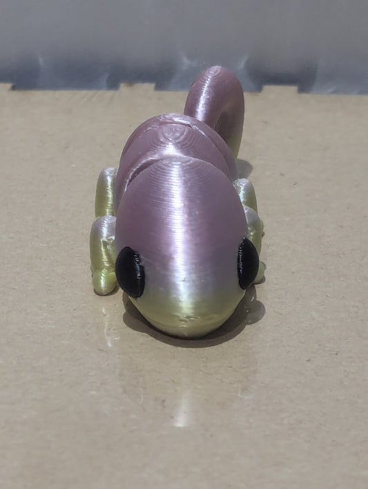 3D Mini Chameleon - Pink