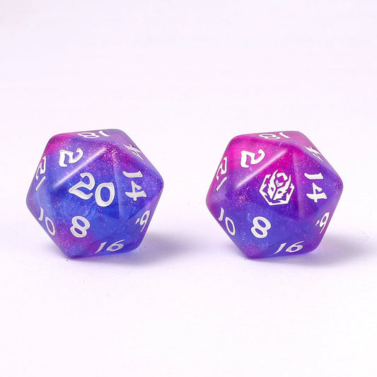 Wyrmforged Rollers 8 Piece Dice Set - Fairy Farts, Rounded Resin